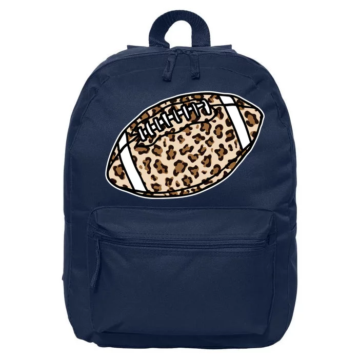 Leopard Football Cute Gift 16 in Basic Backpack