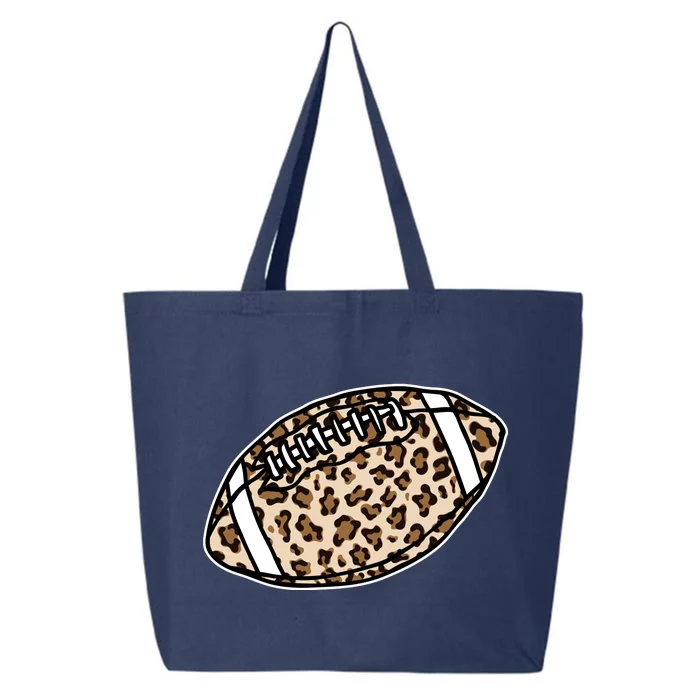 Leopard Football Cute Gift 25L Jumbo Tote