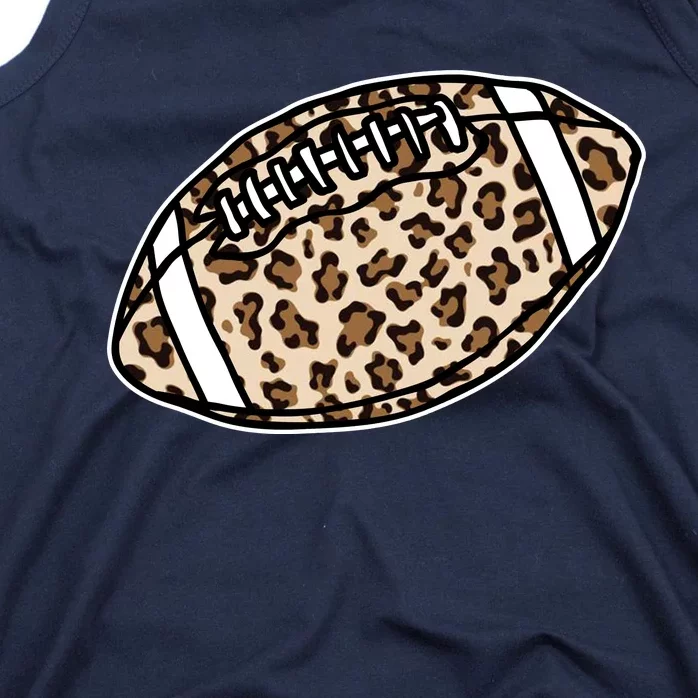 Leopard Football Cute Gift Tank Top