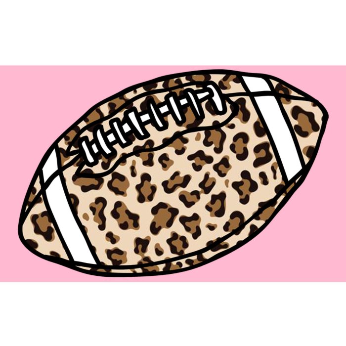 Leopard Football Cute Gift Bumper Sticker