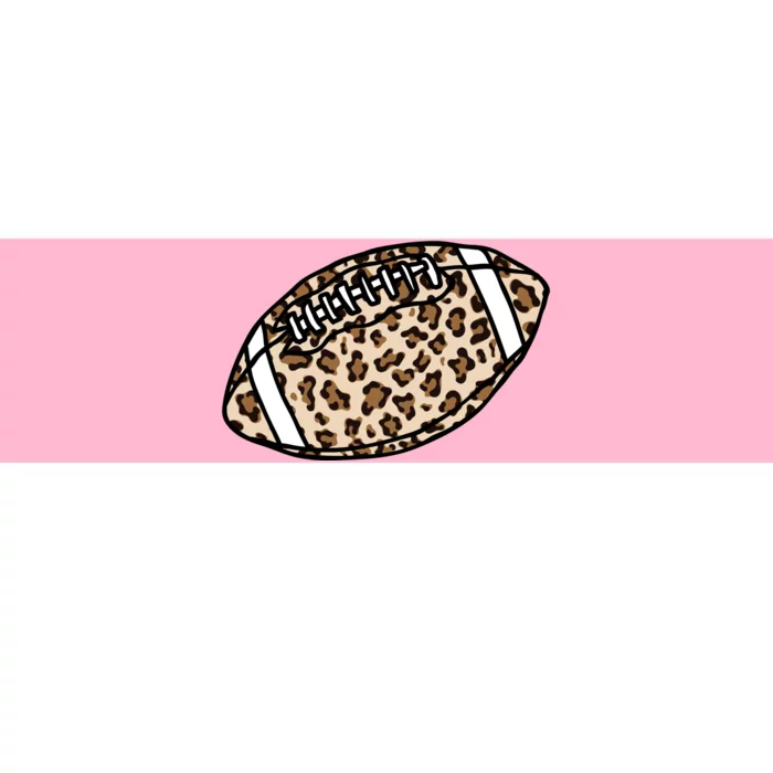 Leopard Football Cute Gift Bumper Sticker