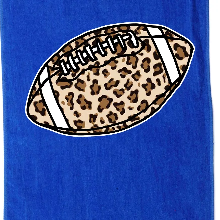 Leopard Football Cute Gift Platinum Collection Golf Towel