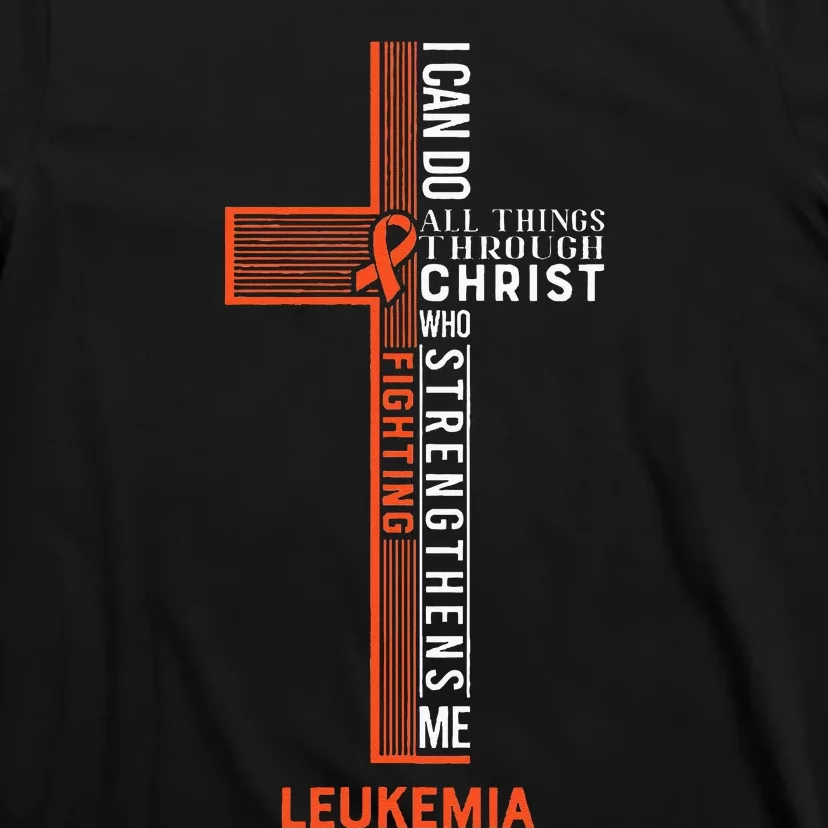 Leukemia Fight Cancer Ribbon (1) T-Shirt