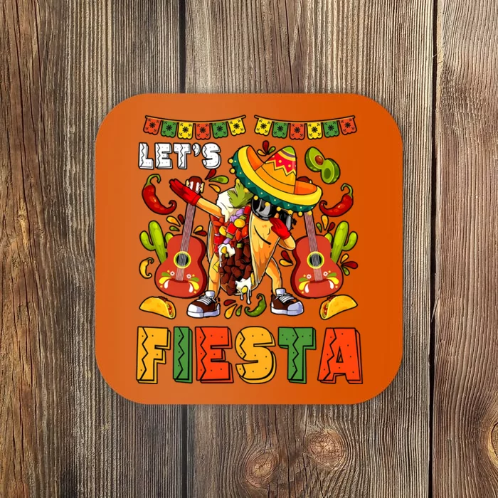 LetS Fiesta Cinco De Mayo Mexican Friends Coaster