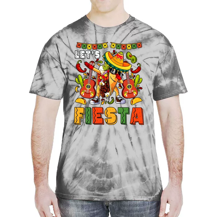 LetS Fiesta Cinco De Mayo Mexican Friends Tie-Dye T-Shirt