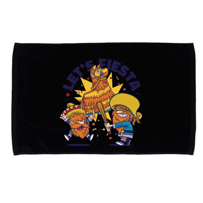 Let's Fiesta Celebration Microfiber Hand Towel