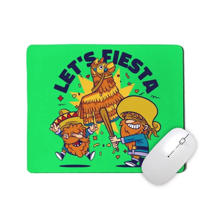 Let's Fiesta Celebration Mousepad