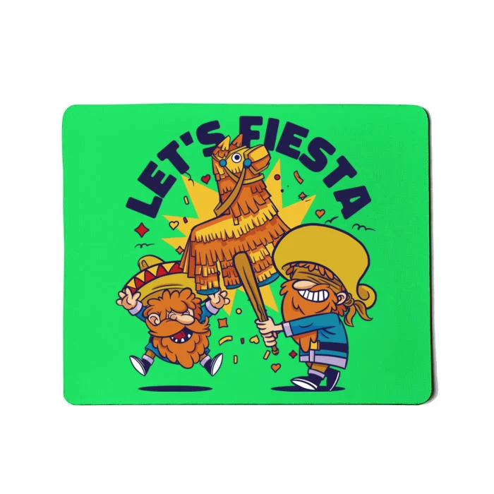 Let's Fiesta Celebration Mousepad