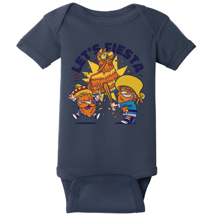 Let's Fiesta Celebration Baby Bodysuit