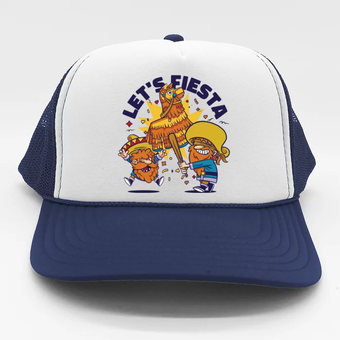 Let's Fiesta Celebration Trucker Hat