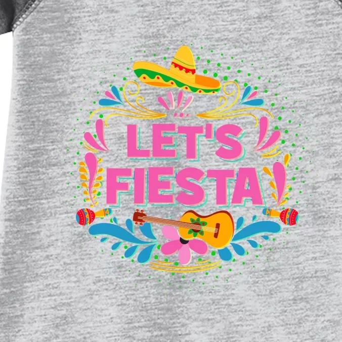 Let's Fiesta Celebrate Cinco De Mayo Infant Baby Jersey Bodysuit