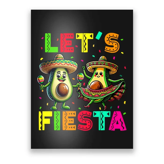 Lets Fiesta Cinco De Mayo Poster