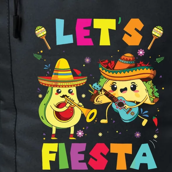 Lets Fiesta Cute Funny Daily Commute Backpack