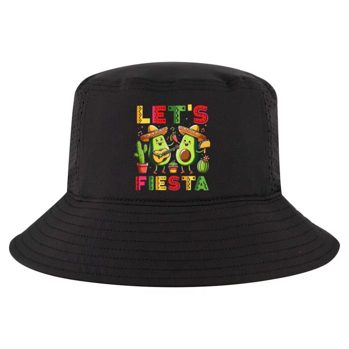 Lets Fiesta Cinco De Mayo Mexican Party Cool Comfort Performance Bucket Hat