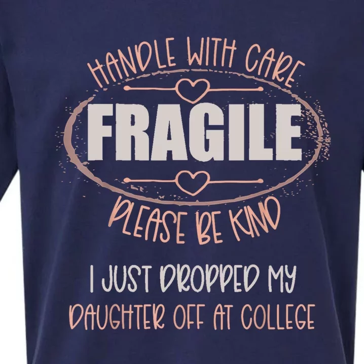 Leaving For College For Mom From Daughter Going To College Sueded Cloud Jersey T-Shirt