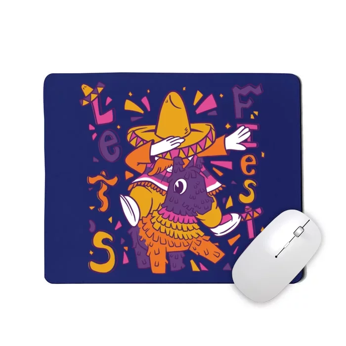 Let's Fiesta Cinco De Mayo Celebration Mousepad