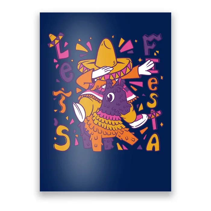 Let's Fiesta Cinco De Mayo Celebration Poster