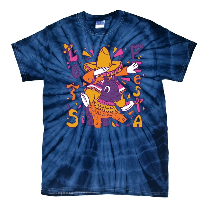 Let's Fiesta Cinco De Mayo Celebration Tie-Dye T-Shirt