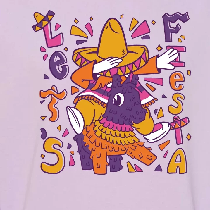 Let's Fiesta Cinco De Mayo Celebration Garment-Dyed Sweatshirt