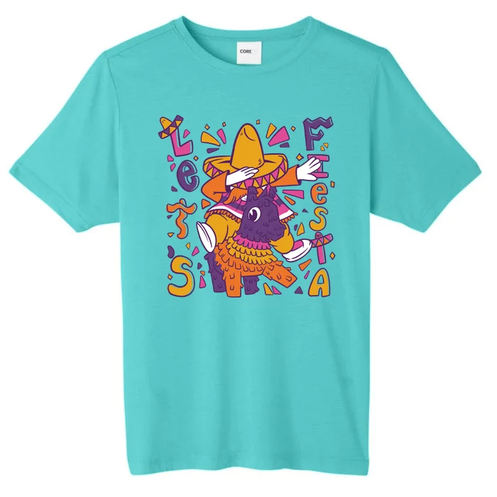 Let's Fiesta Cinco De Mayo Celebration ChromaSoft Performance T-Shirt