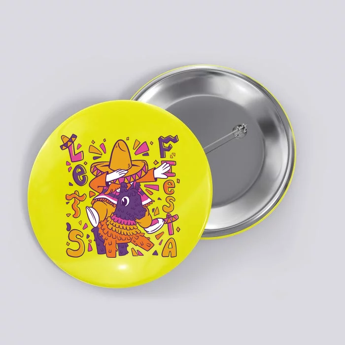 Let's Fiesta Cinco De Mayo Celebration Button