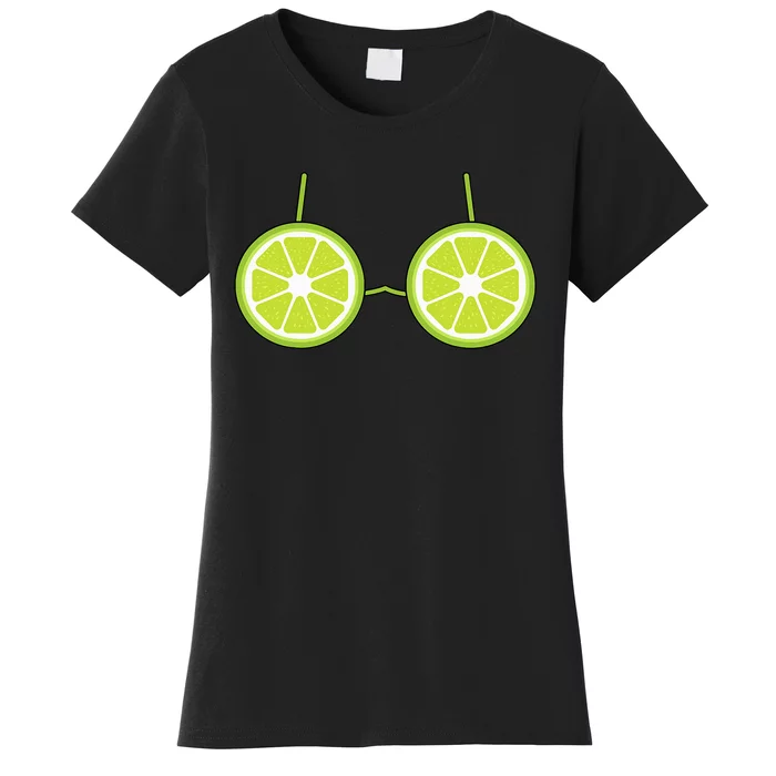 Lime Fruit Costume Fun and Festive Halloween Outfit Women's T-Shirt