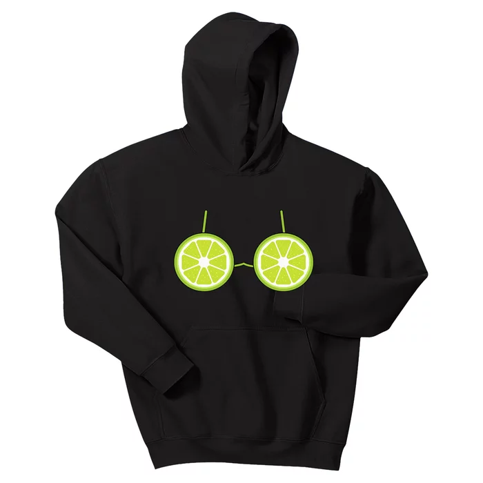 Lime Fruit Costume Fun and Festive Halloween Outfit Kids Hoodie