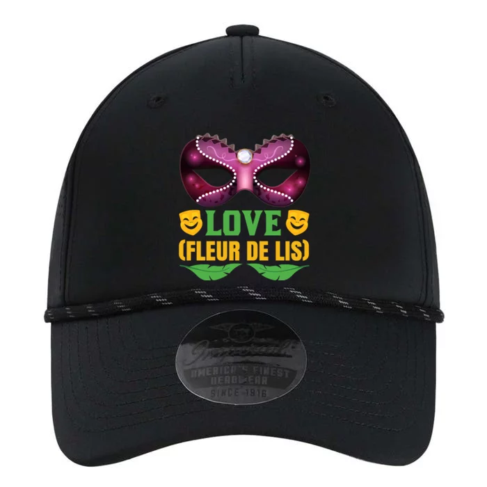 Love Fleur De Lis Performance The Dyno Cap