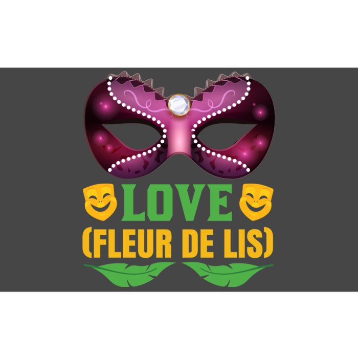 Love Fleur De Lis Bumper Sticker