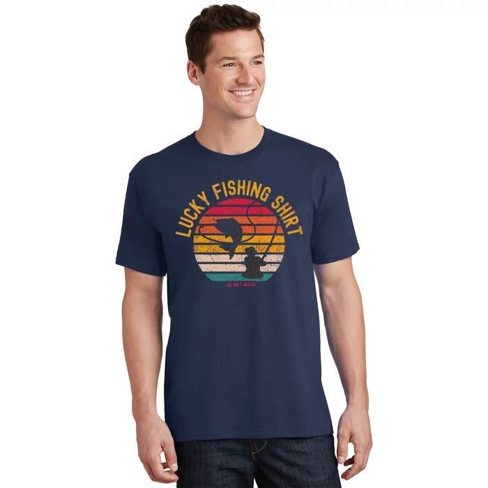 Lucky Fishing Do Not Wash Fishing T-Shirt