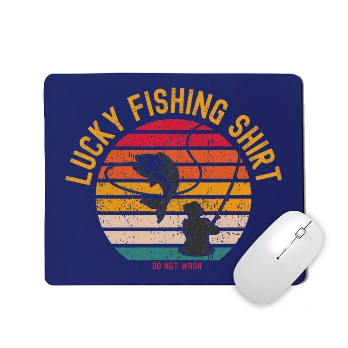 Lucky Fishing Do Not Wash Fishing Mousepad