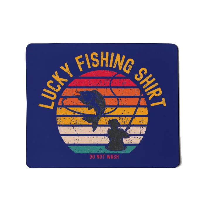 Lucky Fishing Do Not Wash Fishing Mousepad