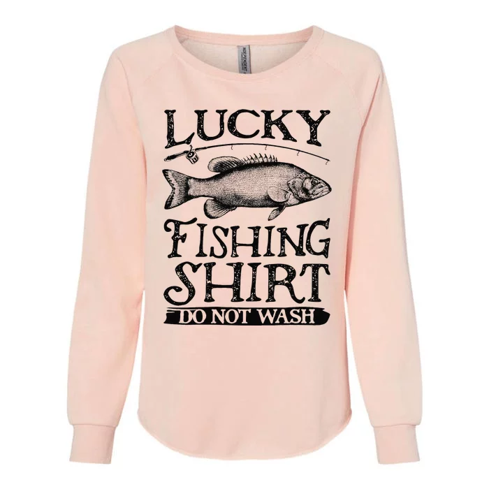 Lucky Fishing Do Not Wash Fishing Womens California Wash Sweatshirt