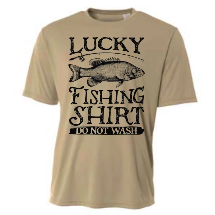 Lucky Fishing Do Not Wash Fishing Cooling Performance Crew T-Shirt