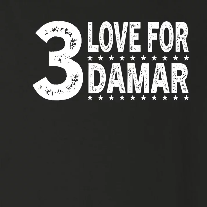 Love For Damar 3 Toddler Long Sleeve Shirt