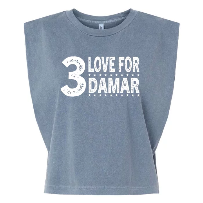 Love For Damar 3 Garment-Dyed Women's Muscle Tee