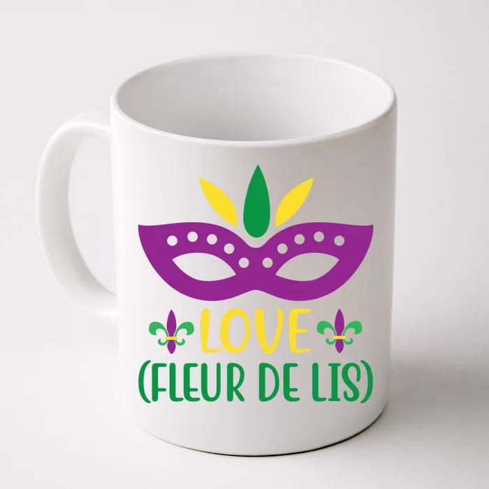 Love Fleur De Lis Front & Back Coffee Mug