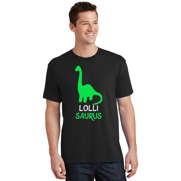 LolliSaurus Funny Dino Dinosaur LolliSaurus T-Shirt