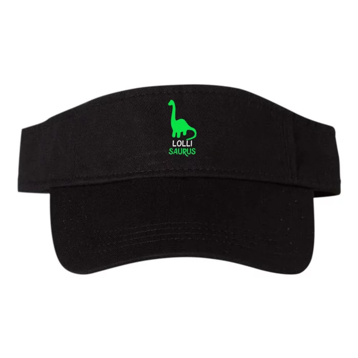 LolliSaurus Funny Dino Dinosaur LolliSaurus Valucap Bio-Washed Visor