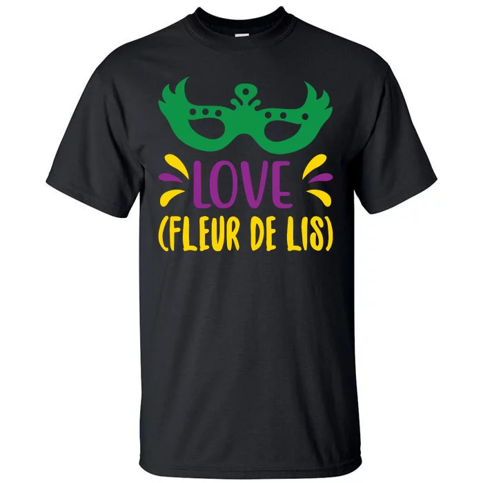 Love Fleur De Lis Tall T-Shirt