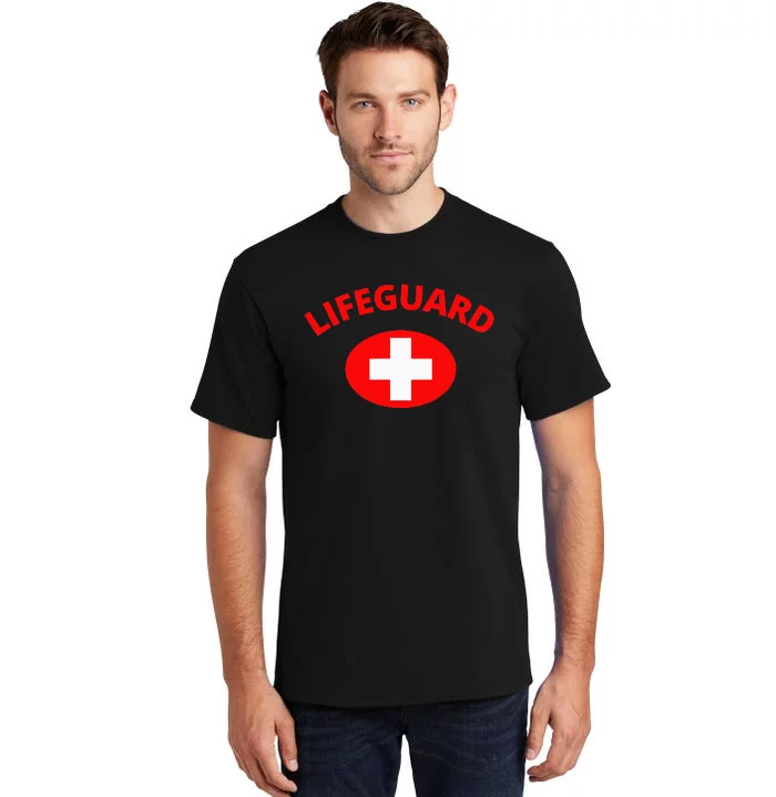 Lifeguard Front Design Tall T-Shirt