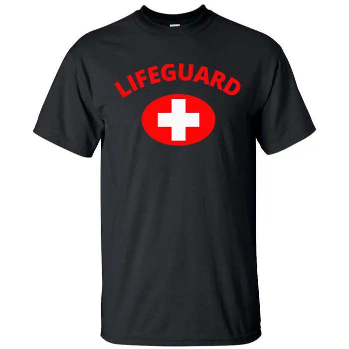 Lifeguard Front Design Tall T-Shirt