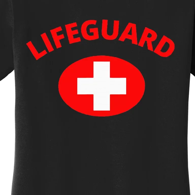 Lifeguard Front Design Women's T-Shirt