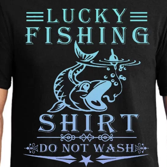 Lucky Fishing Do Not Wash Pajama Set