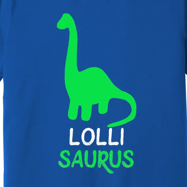 LolliSaurus Funny Dino Dinosaur LolliSaurus Premium T-Shirt