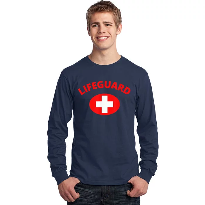 Lifeguard - Front Design Tall Long Sleeve T-Shirt