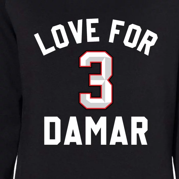 Love For Damar 3 Pray For Damar Womens California Wash Sweatshirt