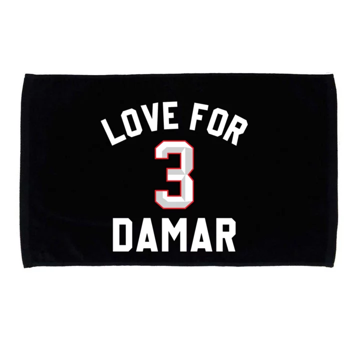 Love For Damar 3 Pray For Damar Microfiber Hand Towel