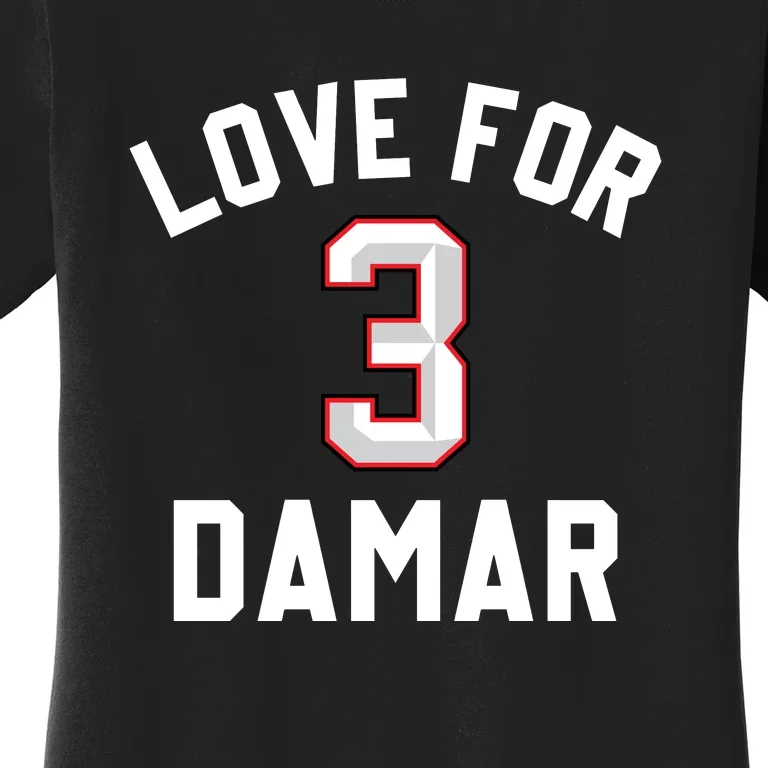 Love For Damar 3 Pray For Damar Women's T-Shirt