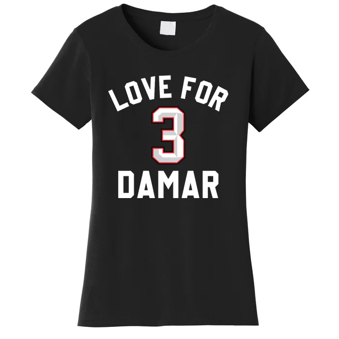 Love For Damar 3 Pray For Damar Women's T-Shirt